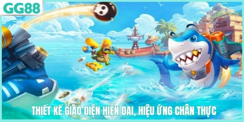 Giao diện tối tân, công nghệ đồ họa 3D sống động
